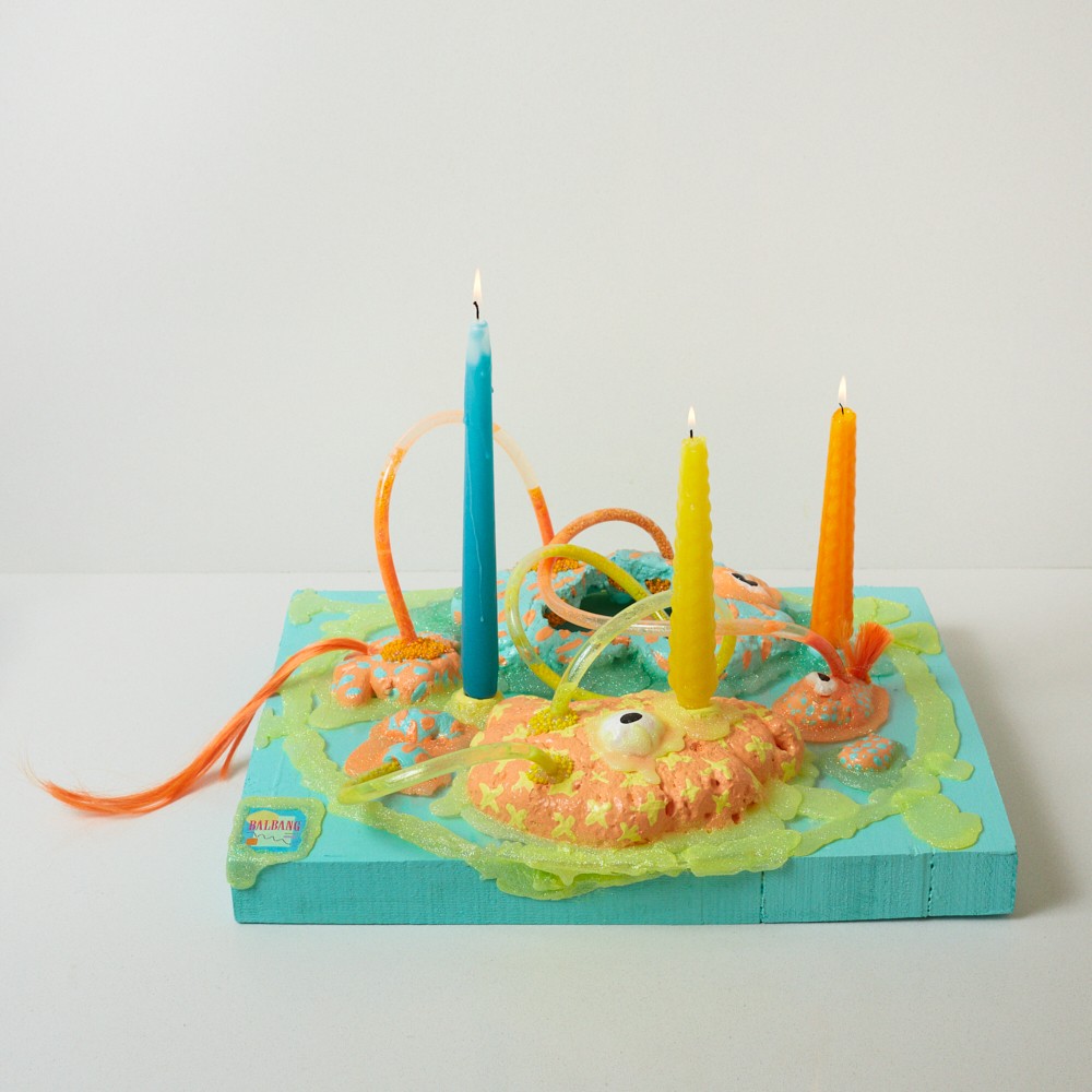 Birthday Cake Candle Holder 03