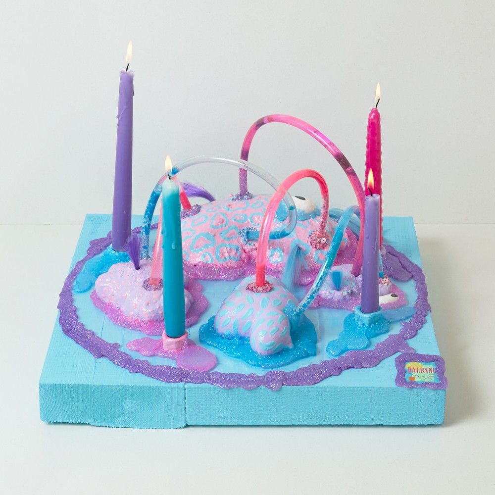 Birthday Cake Candle Holder 05