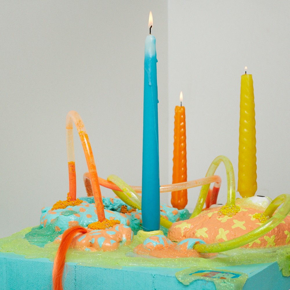 Birthday Cake Candle Holder 03