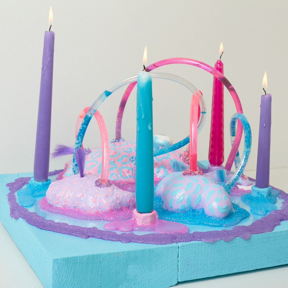 Birthday Cake Candle Holder 05