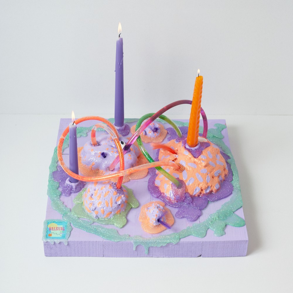 Birthday Cake Candle Holder 02